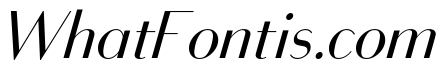 Bodoni Sans Regular Italic