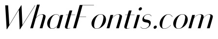 Bodoni Sans Display Regular Italic