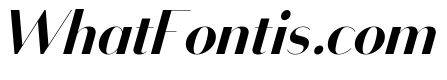 Bodoni Sans Display Bold Italic