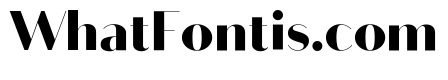 Bodoni Sans Display Black
