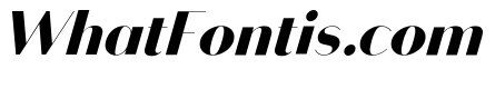 Bodoni Sans Display Black Italic