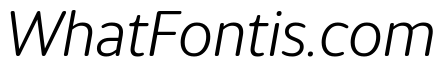 IvySoft Light Italic