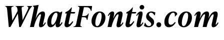 IvyPresto Text Semi Bold Italic
