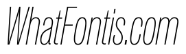 IvyGrotesque Condensed Thin Italic