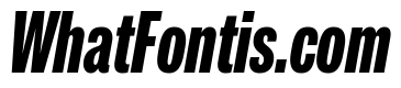 IvyGrotesque Compressed Extra Bold Italic