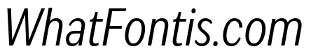 IvyEpic Condensed Light Italic