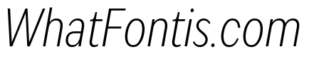 IvyEpic Condensed Extra Light Italic