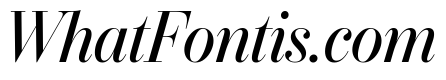 IvyBodoni Medium Italic
