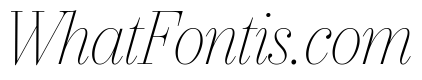 IvyBodoni Italic