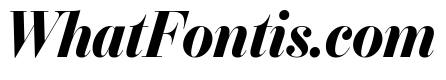 IvyBodoni Bold Italic