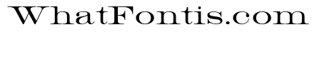 Roman Extended Lightface