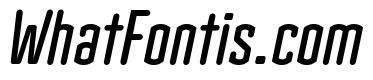 Clicker Compressed Semi Bold Italic