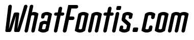 Clicker Compressed Bold Italic