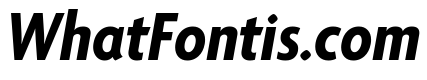 Agenda One Condensed Bold Italic