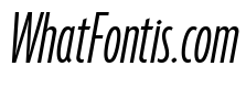Agenda One Compressed Light Italic