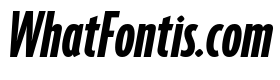 Agenda One Compressed Bold Italic