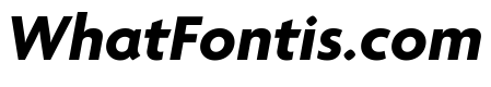 Agenda One Bold Italic