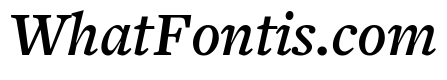 Freight Text Semi Bold Italic