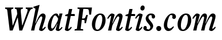 Freight Text Compressed Semi Bold Italic