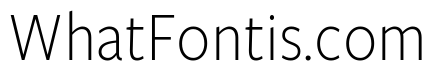 Freight Sans Condensed Light