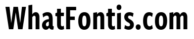 Freight Sans Compressed Semi Bold