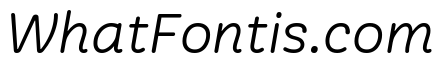 Freight Round Book Italic