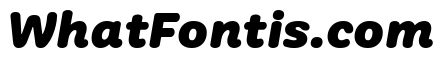 Freight Round Black Italic