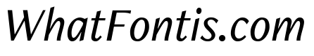 Freight Neo Medium Italic