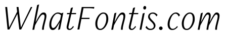 Freight Neo Light Italic