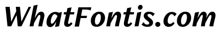 Freight Neo Bold Italic