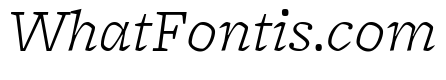 Freight Micro Light Italic