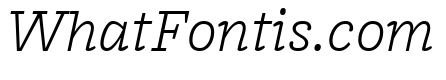 Freight Macro Light Italic