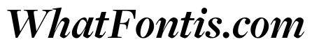 Freight Display Bold Italic