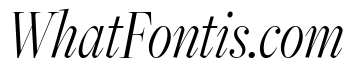 Freight Big Compressed Light Italic