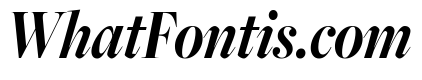 Freight Big Compressed Bold Italic