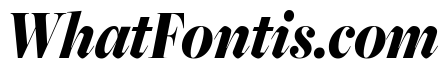 Freight Big Compressed Black Italic