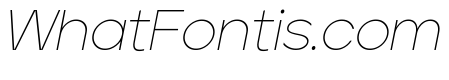 Jeko Thin Italic