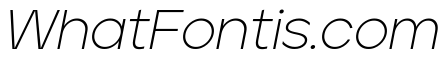 Jeko Extra Light Italic