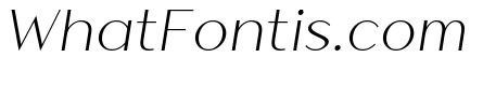 Athena Light Italic