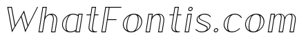 Athena Inline Italic