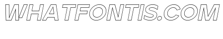 Ardela Edge X02 Black Outline Italic