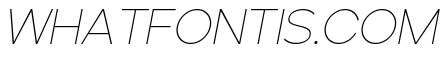 Ardela Edge X01 Thin Italic