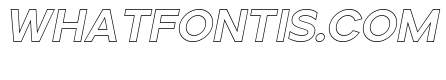 Ardela Edge X01 Black Outline Italic