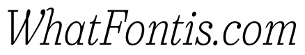 Urge Text Condensed Extra Light Italic