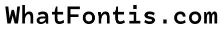Tchig Mono Bold