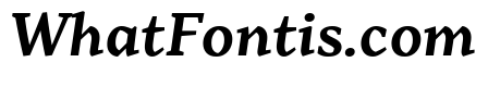 Range Serif Bold Italic