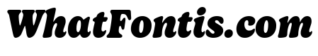 Gelica Black Italic