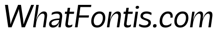 Galix Regular Italic