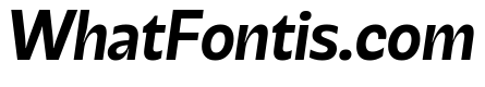 Galix Bold Italic