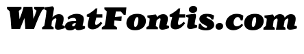 Eroika Slab Black Italic